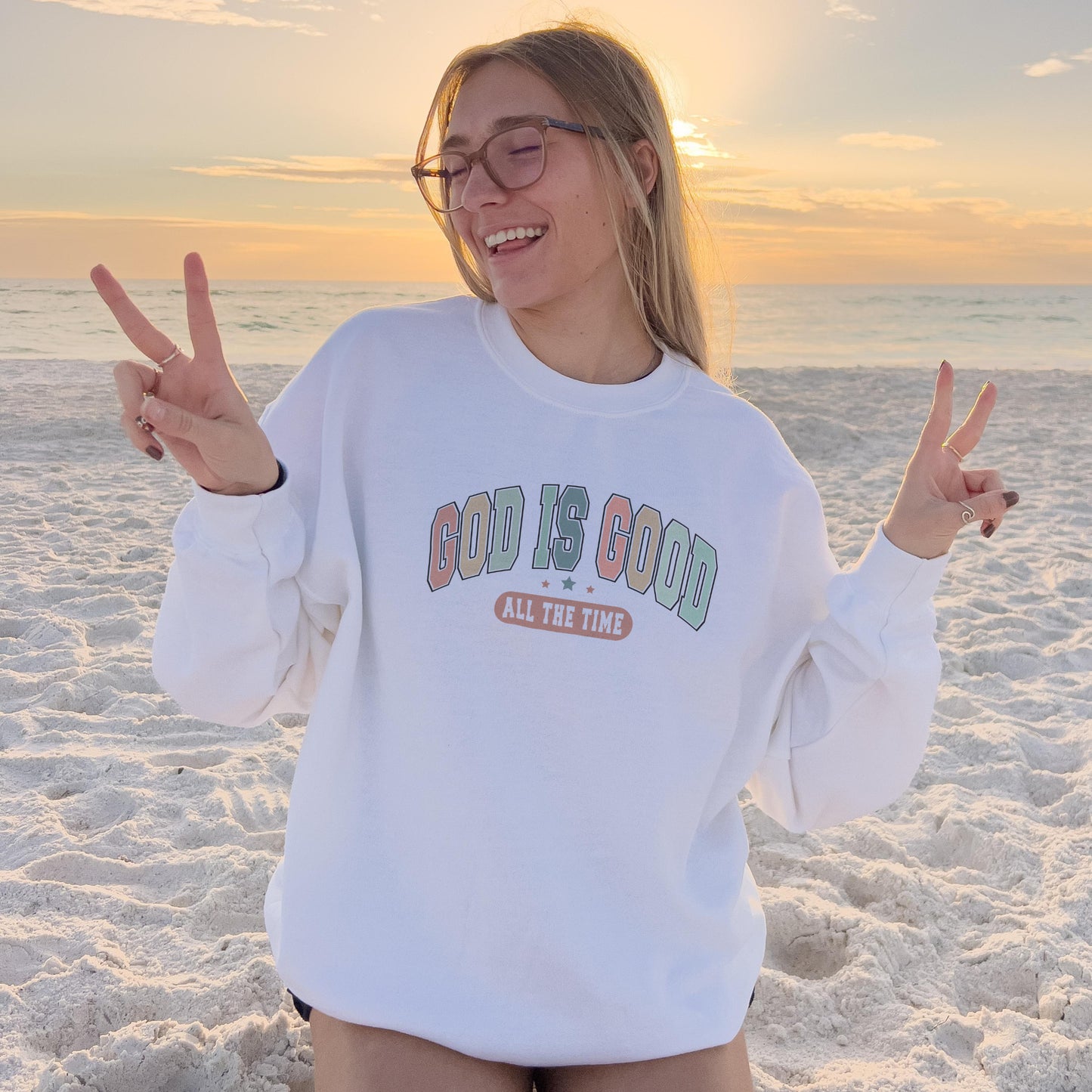 God is Good Unisex Crewneck