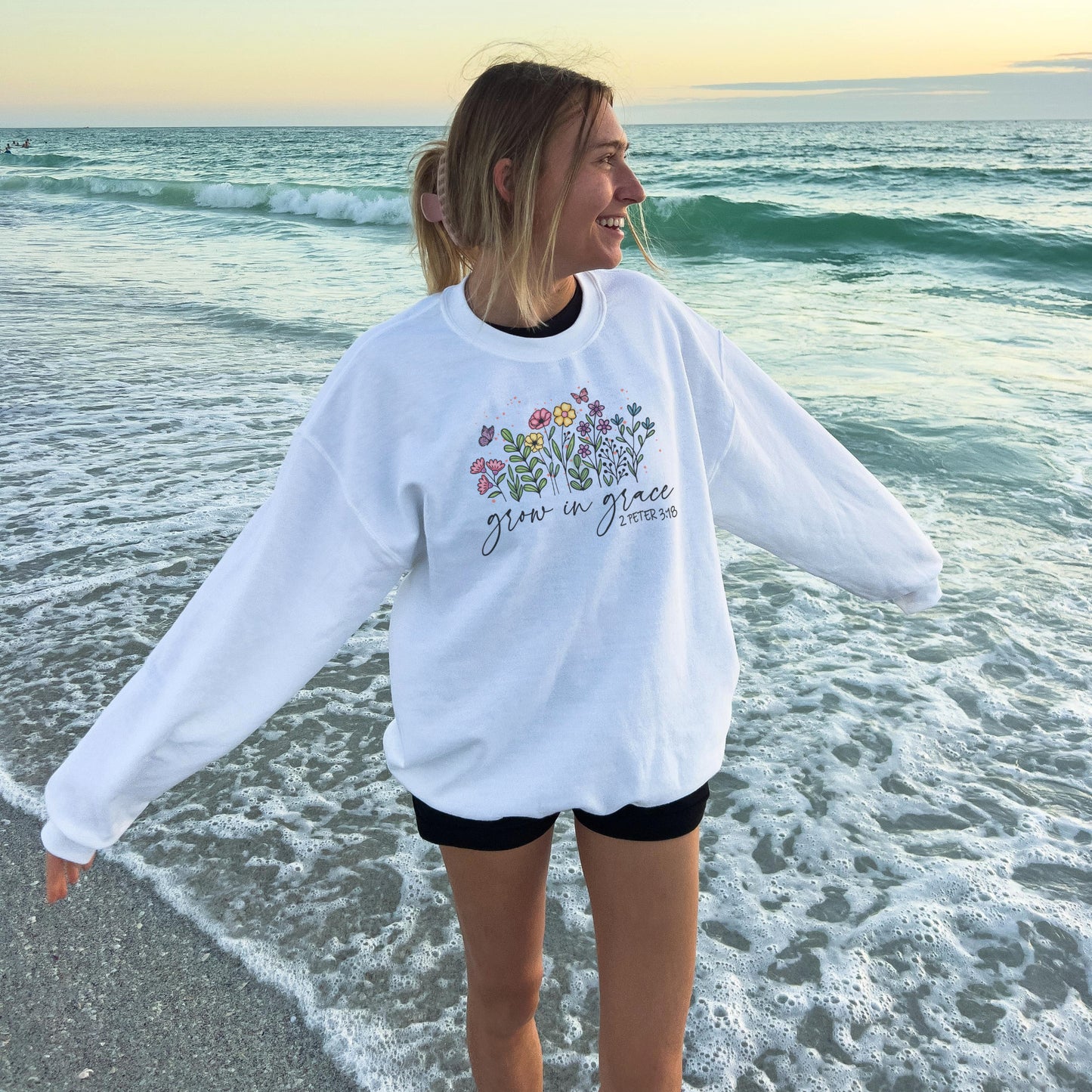 Grow in Grace Unisex Crewneck