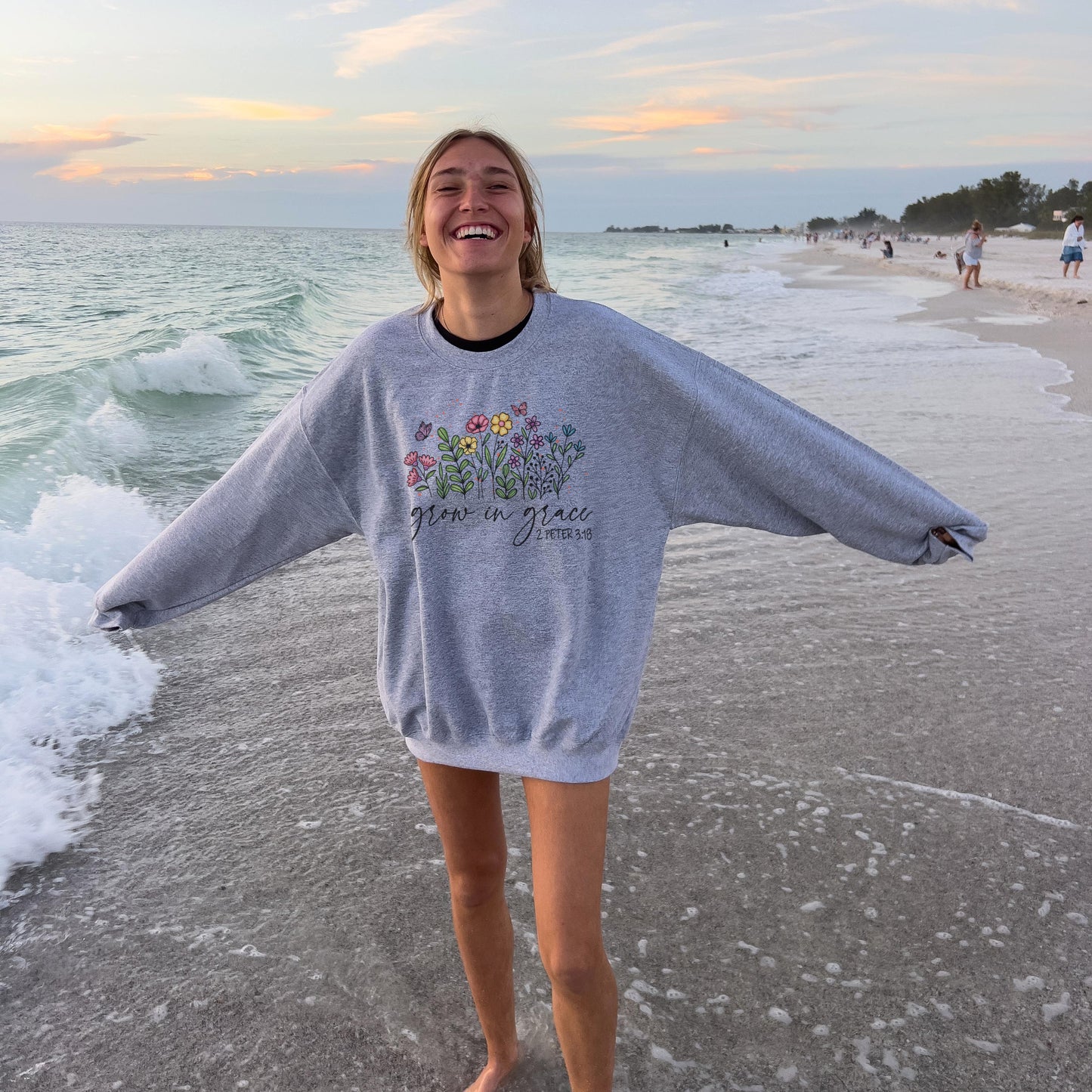 Grow in Grace Unisex Crewneck