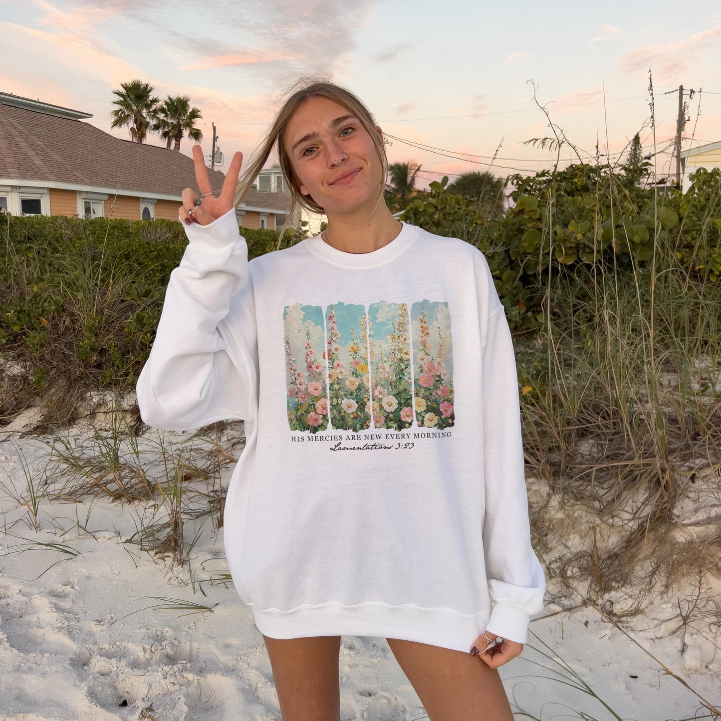 His Mercies Unisex Crewneck