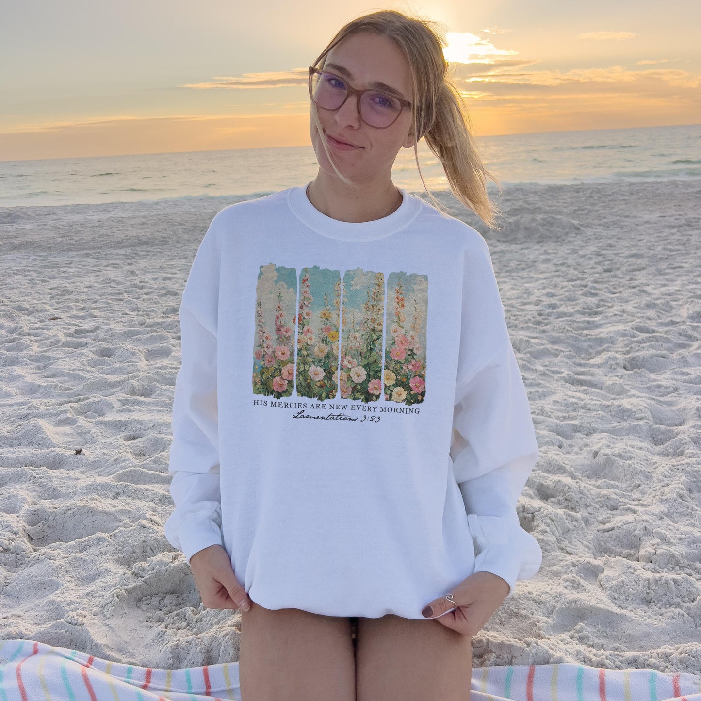 His Mercies Unisex Crewneck