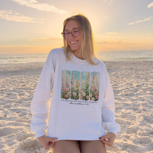 His Mercies Unisex Crewneck